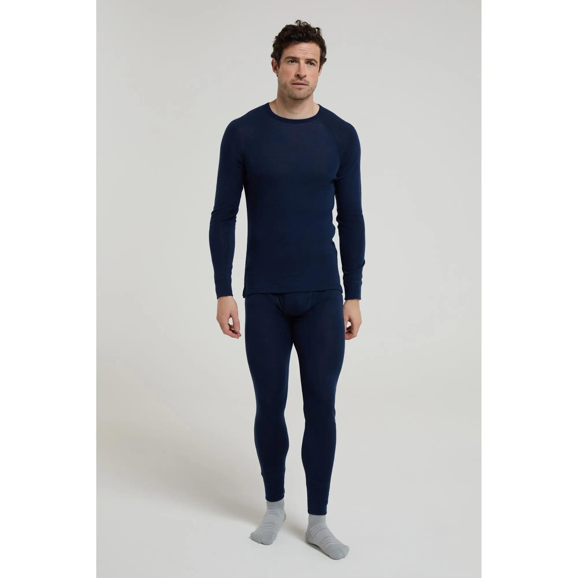 Sous-vêtement Thermique de Randonnée Homme Laine Mérinos Manches Longues 3/7
