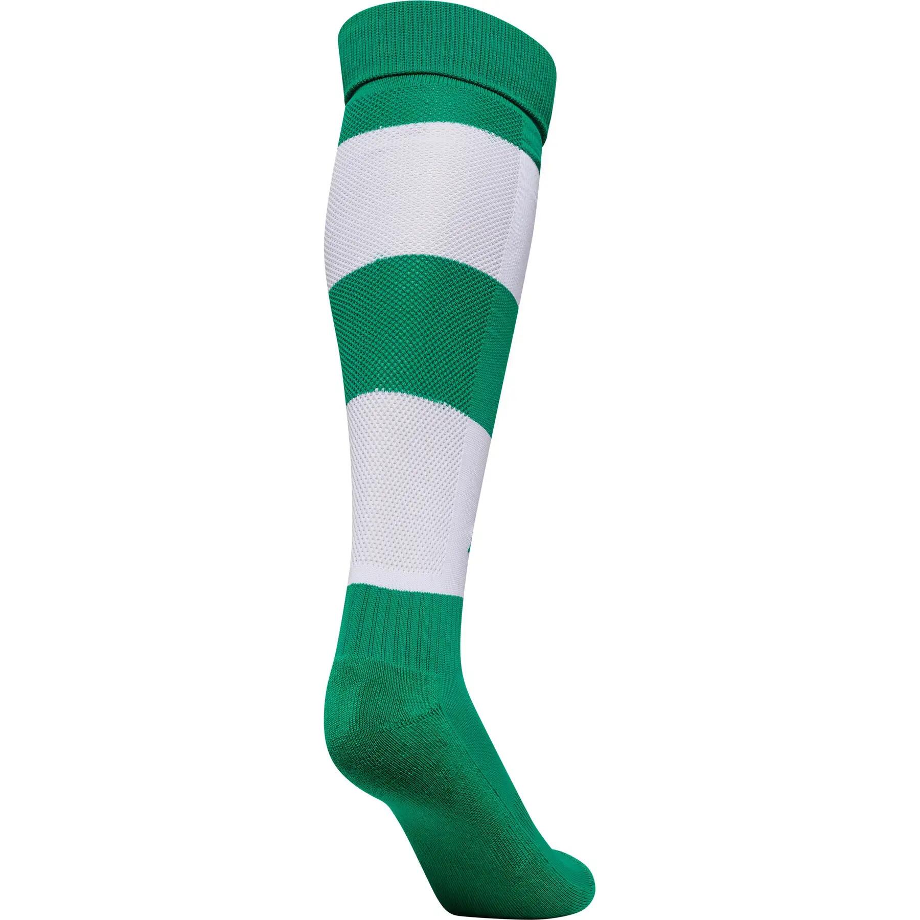 hummel Calze da Calcio hmlESSENTIAL Stripe – JELLY BEAN/WHITE 3/3