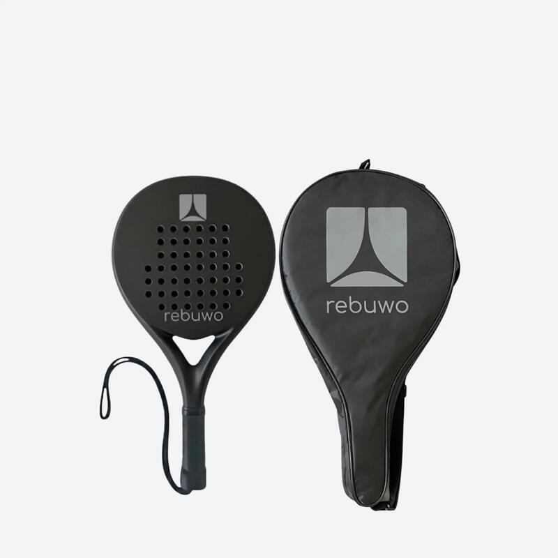 Rebuwo Grey Edition 12K Karbon Round Padel Raketi