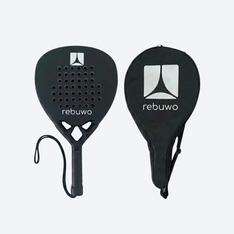 Rebuwo White Edition Karbon Fiber Diamond Padel Raketi