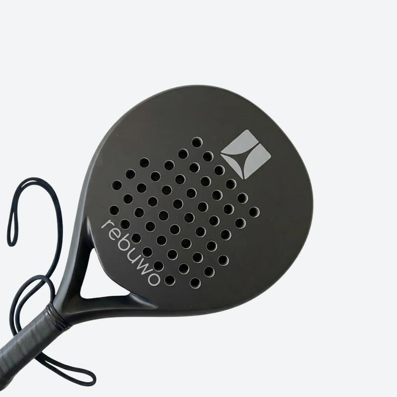 Rebuwo Grey Edition 12K Karbon Round Padel Raketi