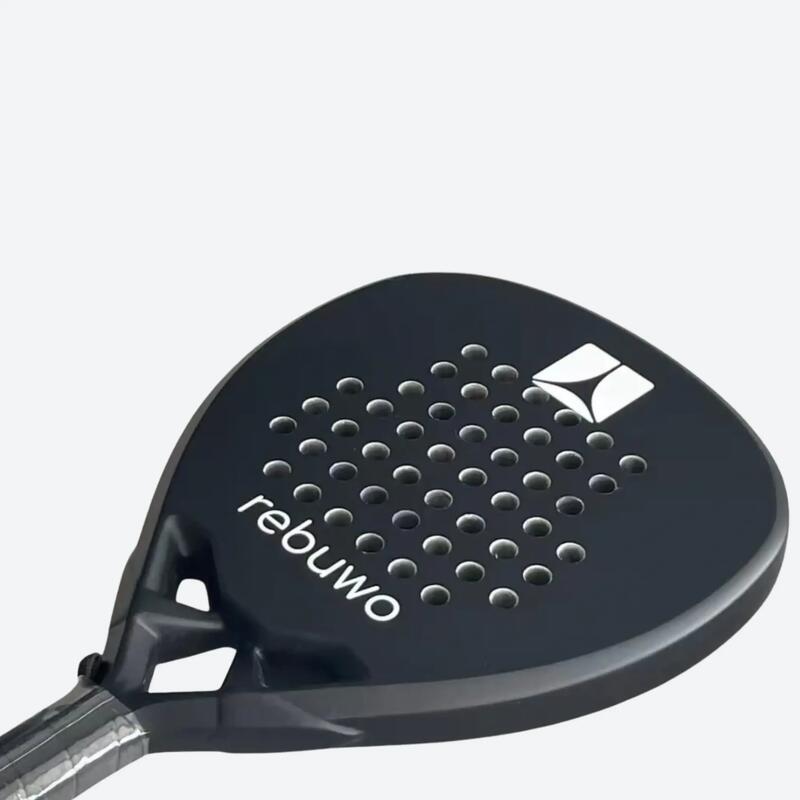 Rebuwo White Edition Karbon Fiber Diamond Padel Raketi