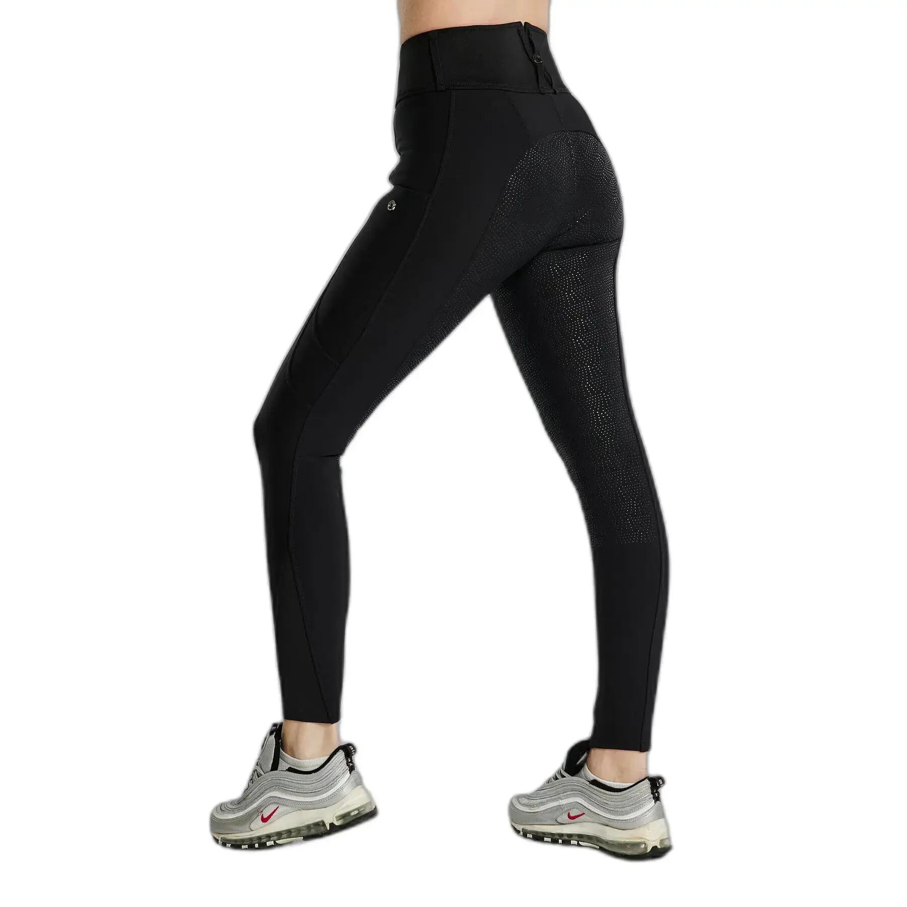 Pantaloni da equitazione full grip da donna Montar Addie 2/6