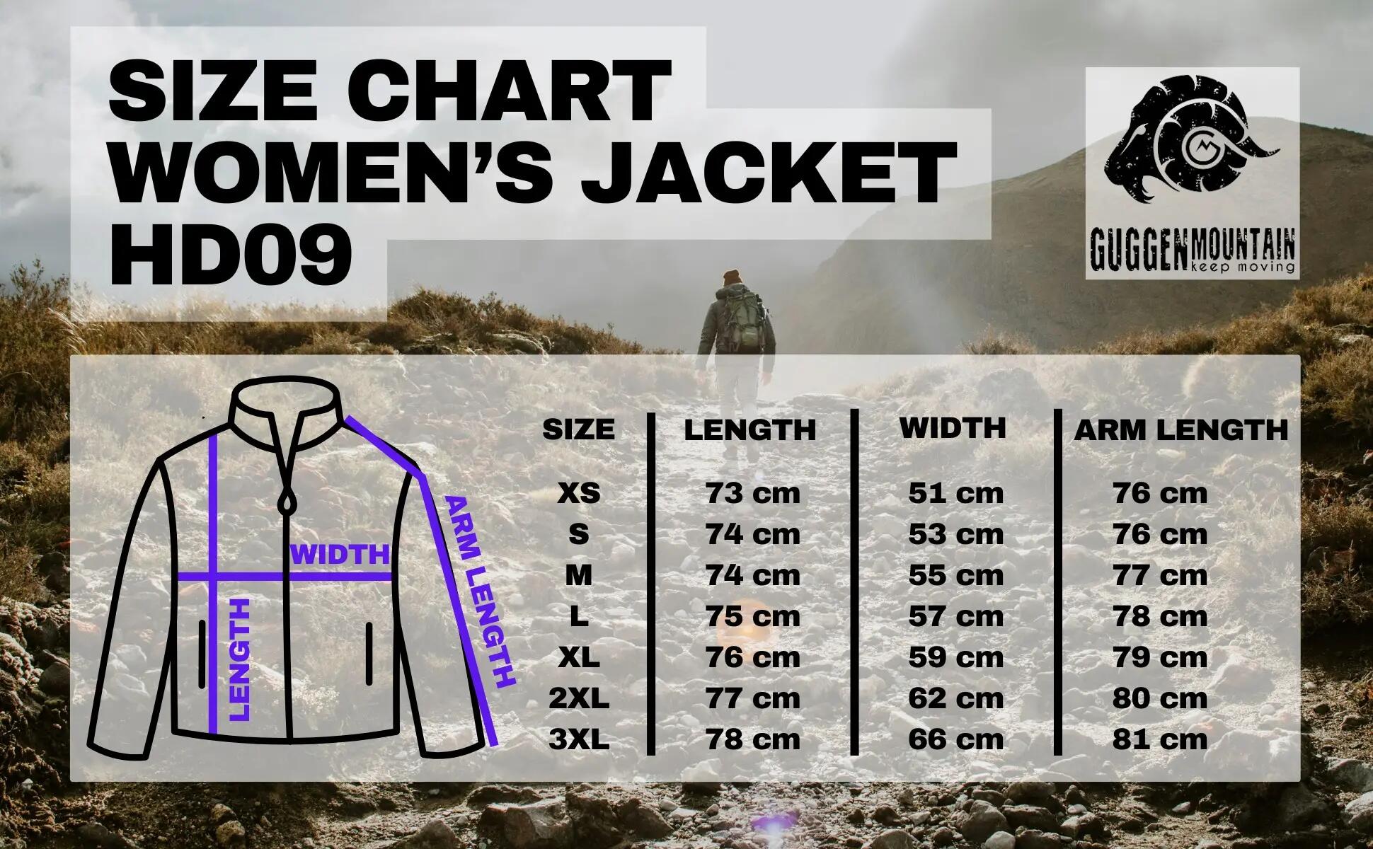 Giacca da donna per tutte le stagioni HD09 trekking impermeabile hardshell 14/14