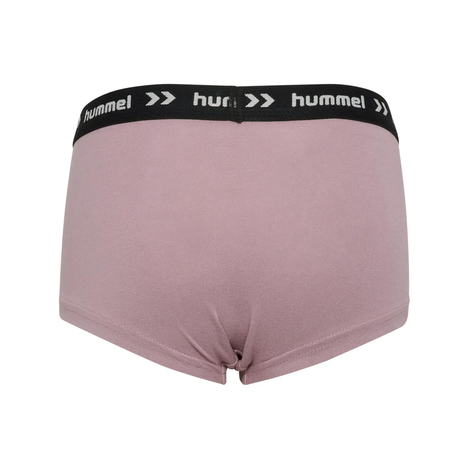 hummel Hipsters enfant hmlJR NALA 3 pièces en coton bio – SEA FOG 6/7