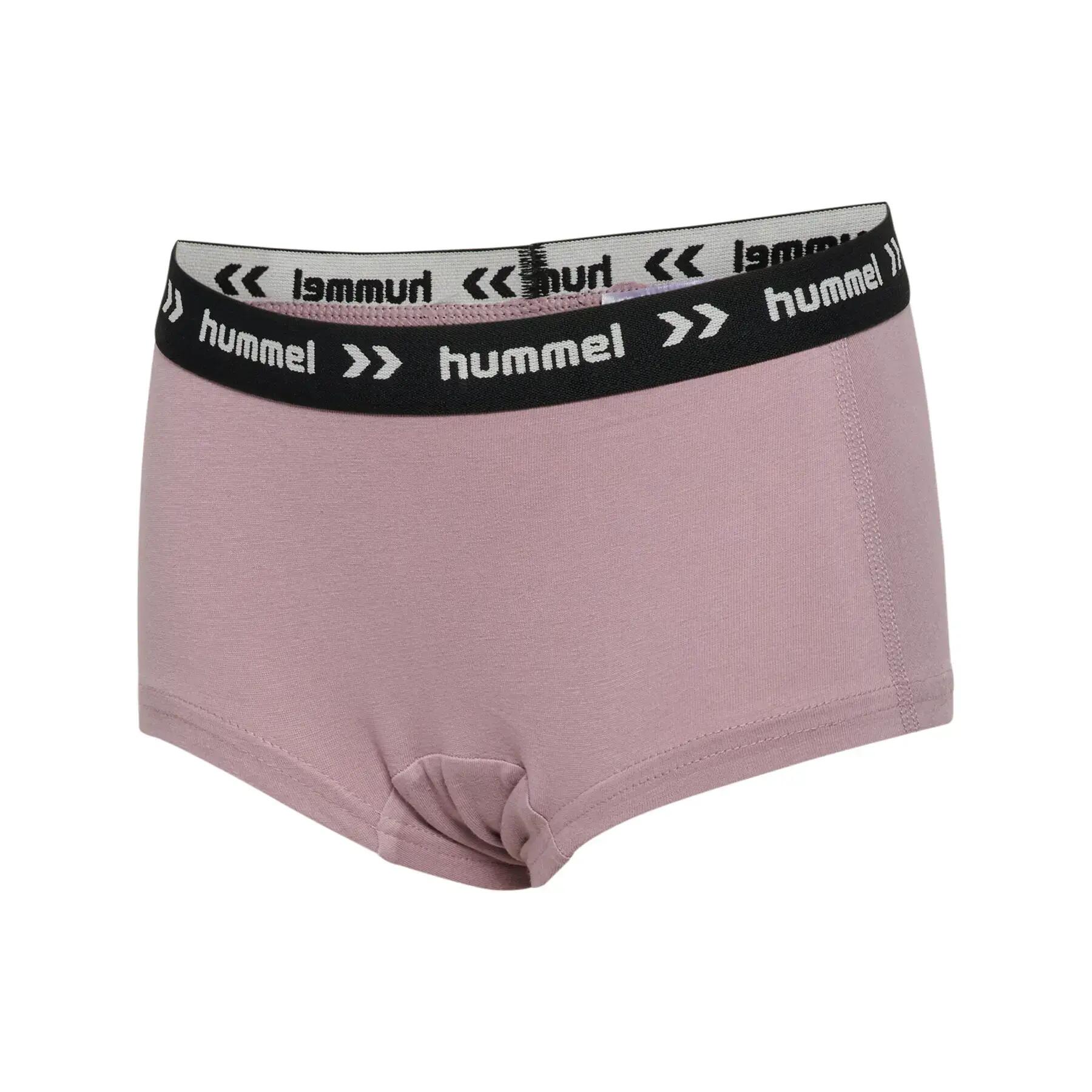 hummel Hipsters enfant hmlJR NALA 3 pièces en coton bio – SEA FOG 5/7