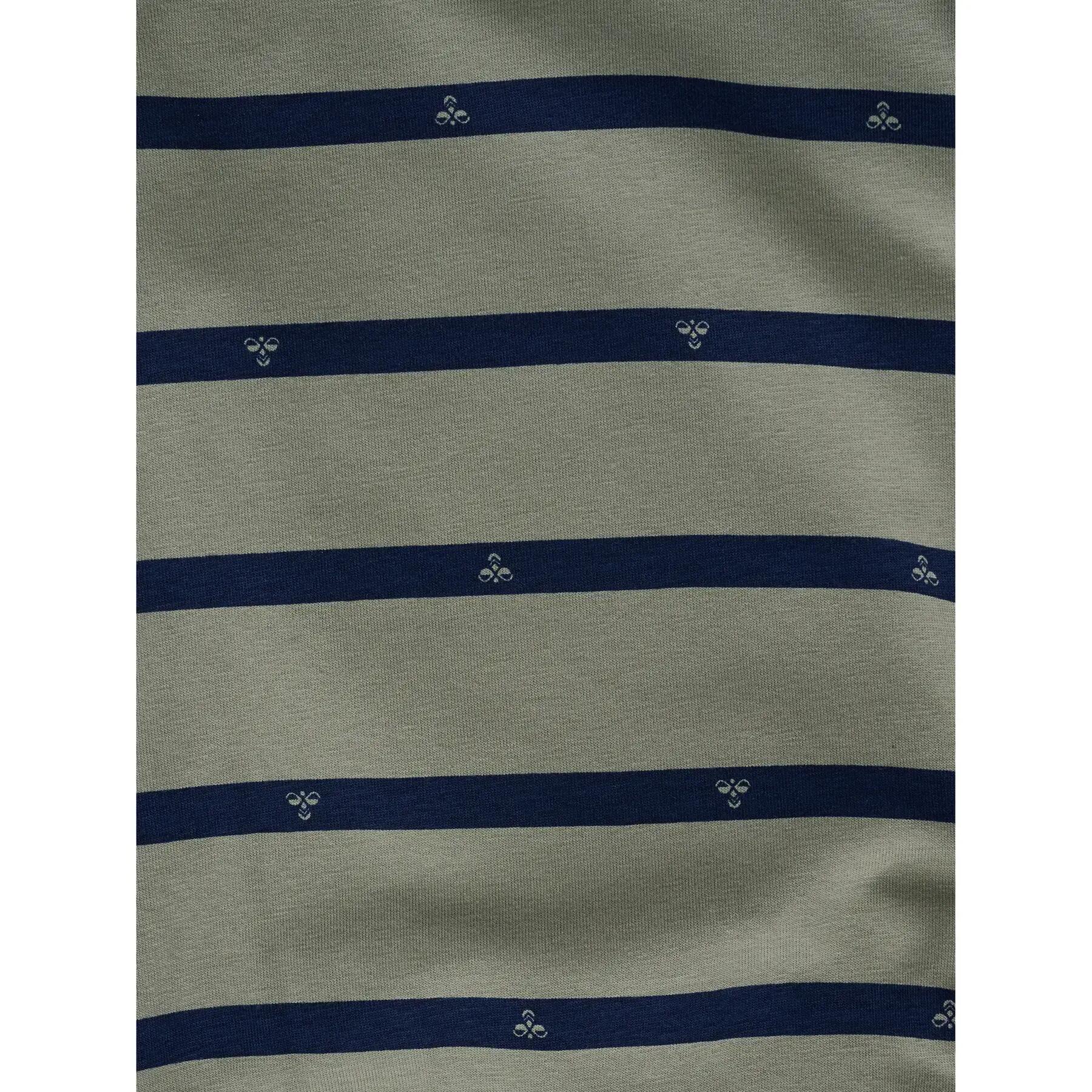 hummel Bodysuit L/S hmlMINI STRIPY BEE BODY L/S en coton biologique ombre 3/3