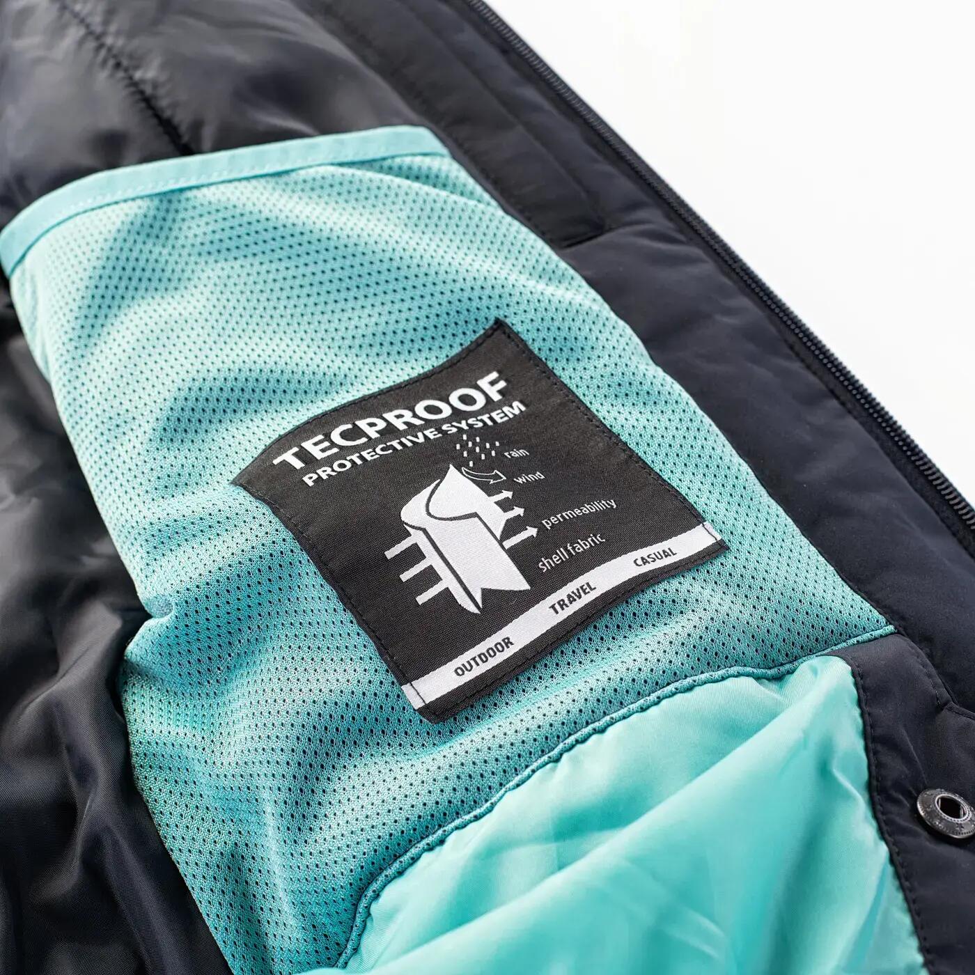 Donna Giacca Isolante Hi-Tec Morena Nero Blu 5/5