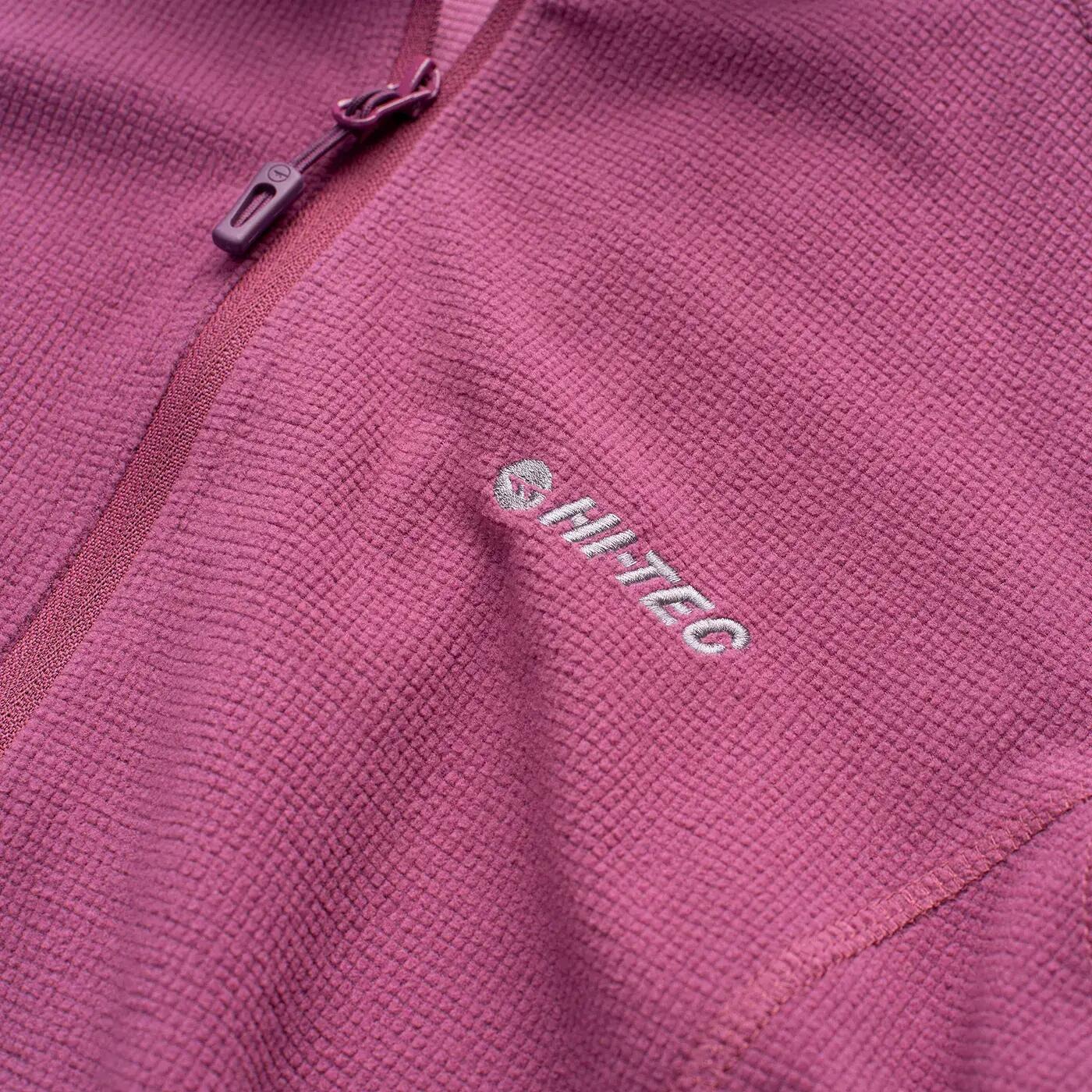 Giacca Pile Polare Cerniera Su Intera Lunghezza Donna Hi-Tec Damis II Violetto 5/5