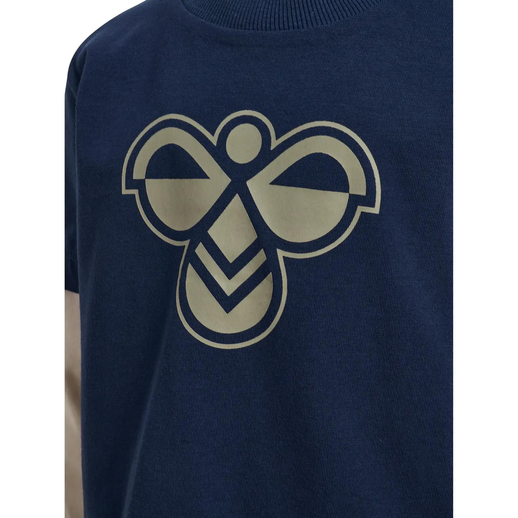 hummel T-shirt manica lunga hmlMINI LOOSE LAYER – vestibilità ampia, maniche a 4/4