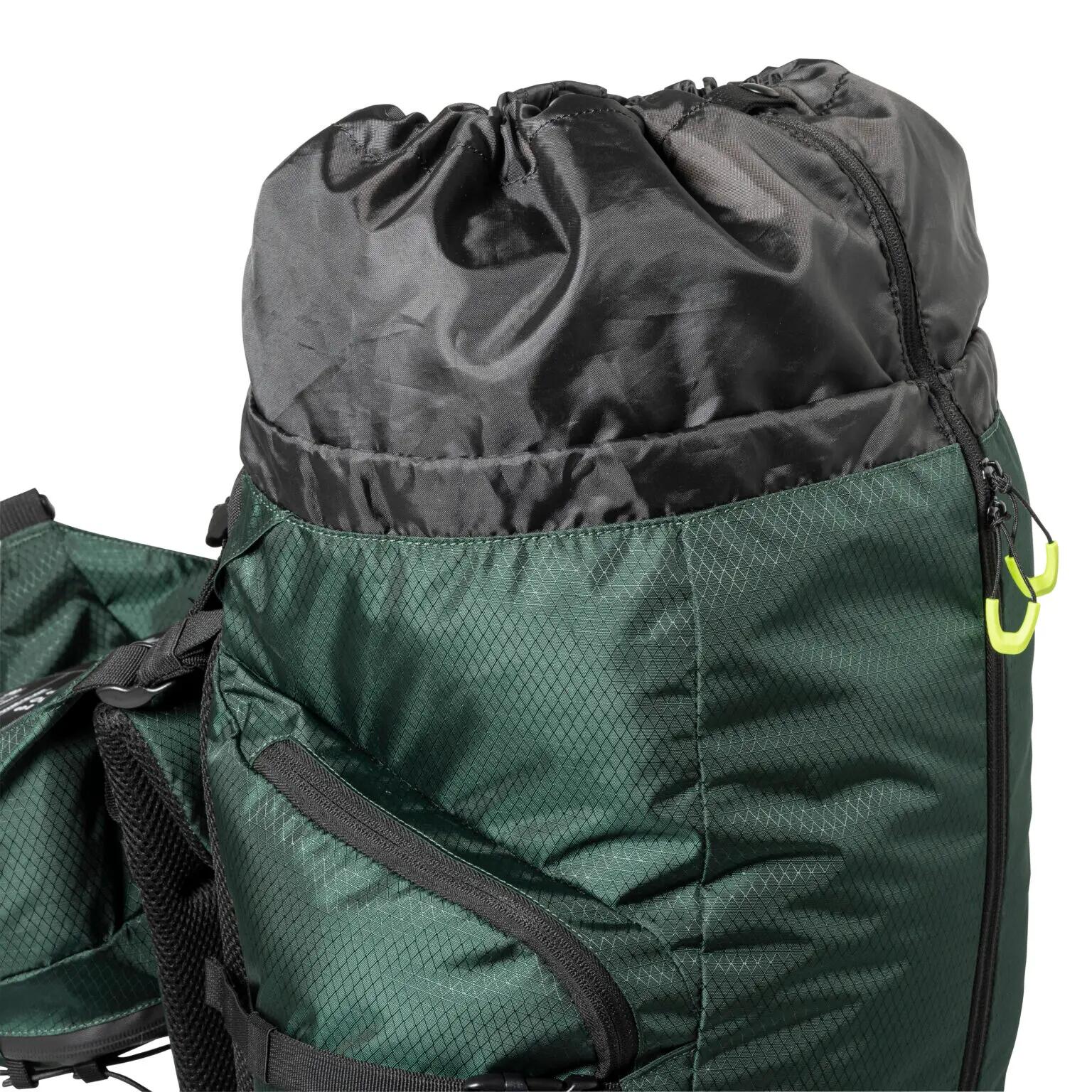 Sac à dos Trekker 65+10L Vert sapin 9/10