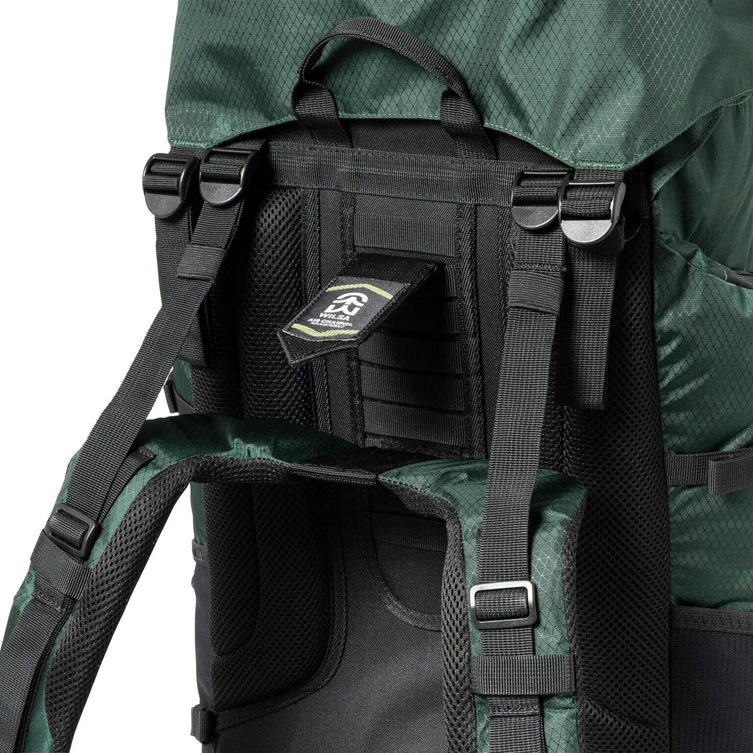 Sac à dos Trekker 65+10L Vert sapin 5/10