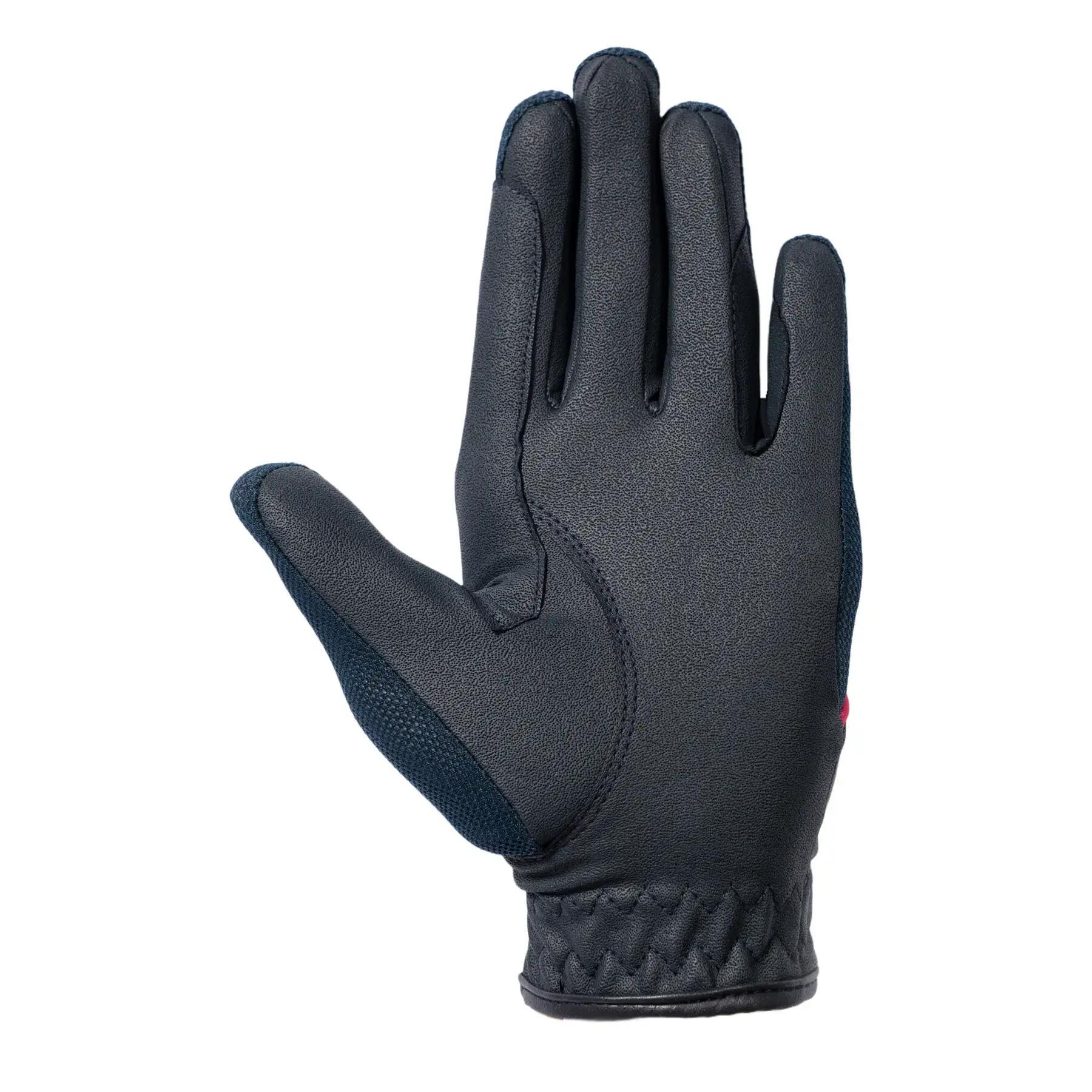 KIDS RIDING GLOVES AYMEE DEEP BLUE 2/3