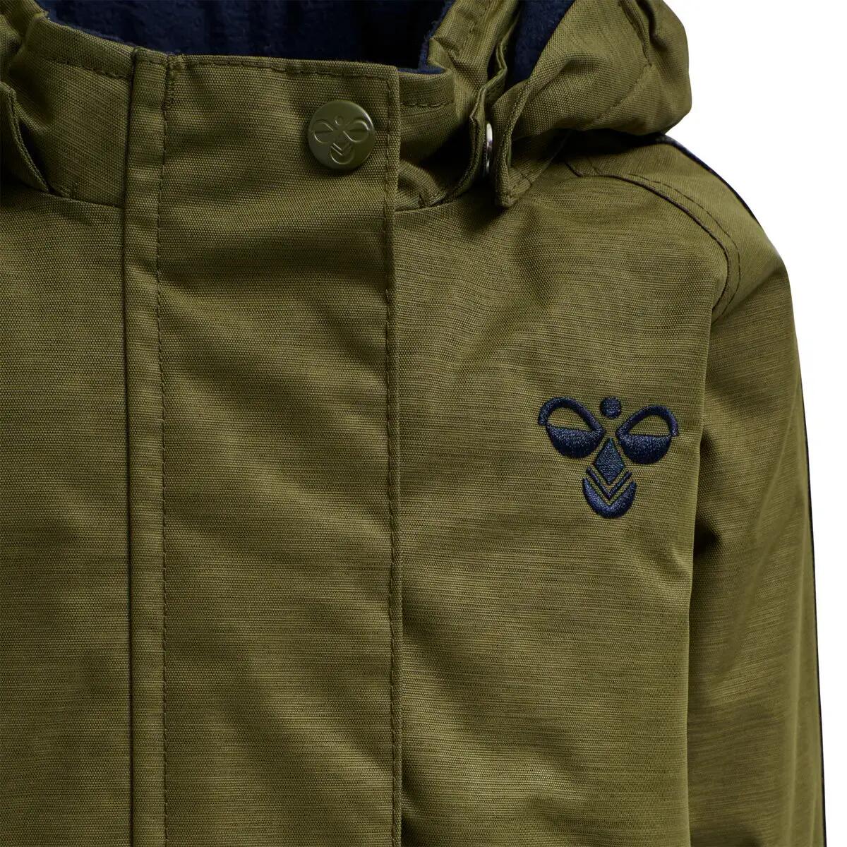 hummel hmlPOLAR JACKET Kurtka z recyklowanego poliestru - DARK OLIVE 5/5