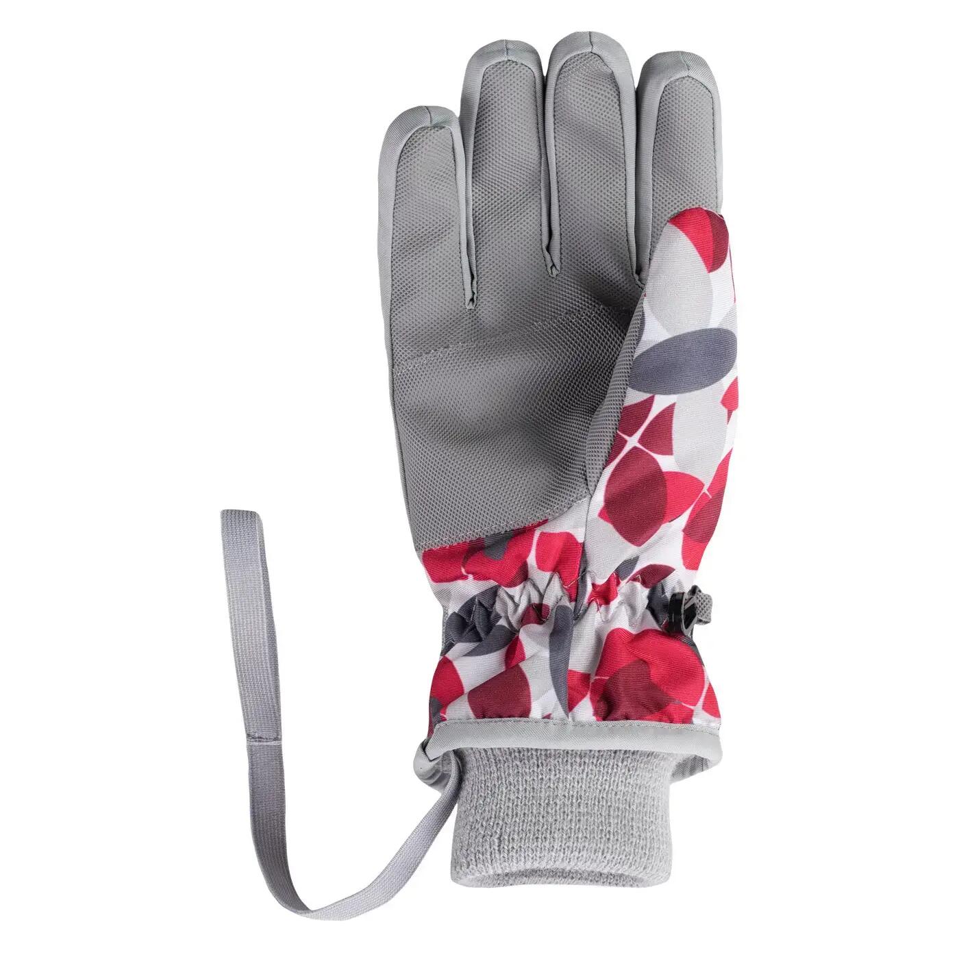 Luvas de Ski Kelly Criança (Cinzento / Vermelho) 3/3