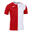 Maillot manches courtes Garçon Joma City rouge blanc