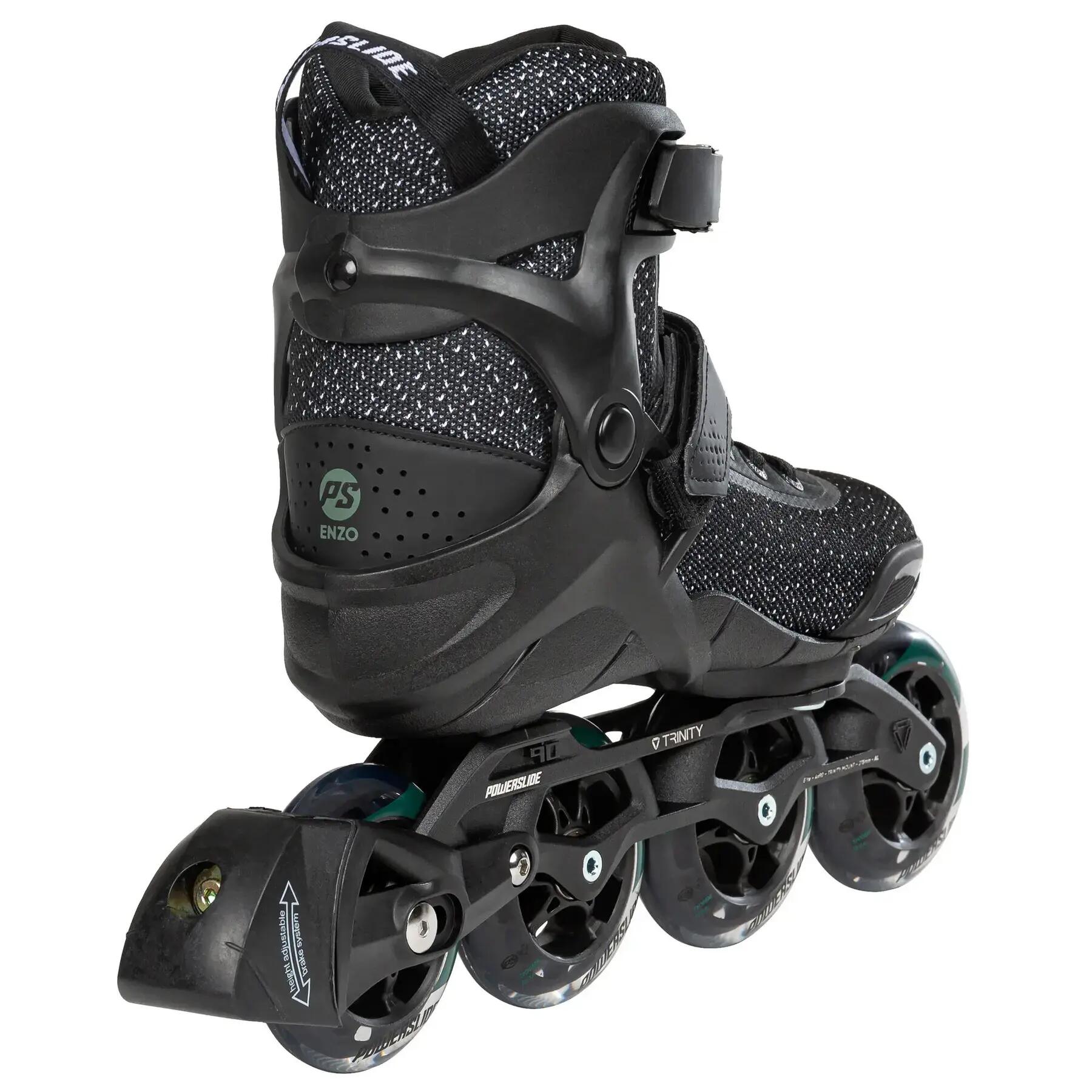 Jazda na rolkach freeskate Powerslide Phuzion Enzo BW 90 3/5