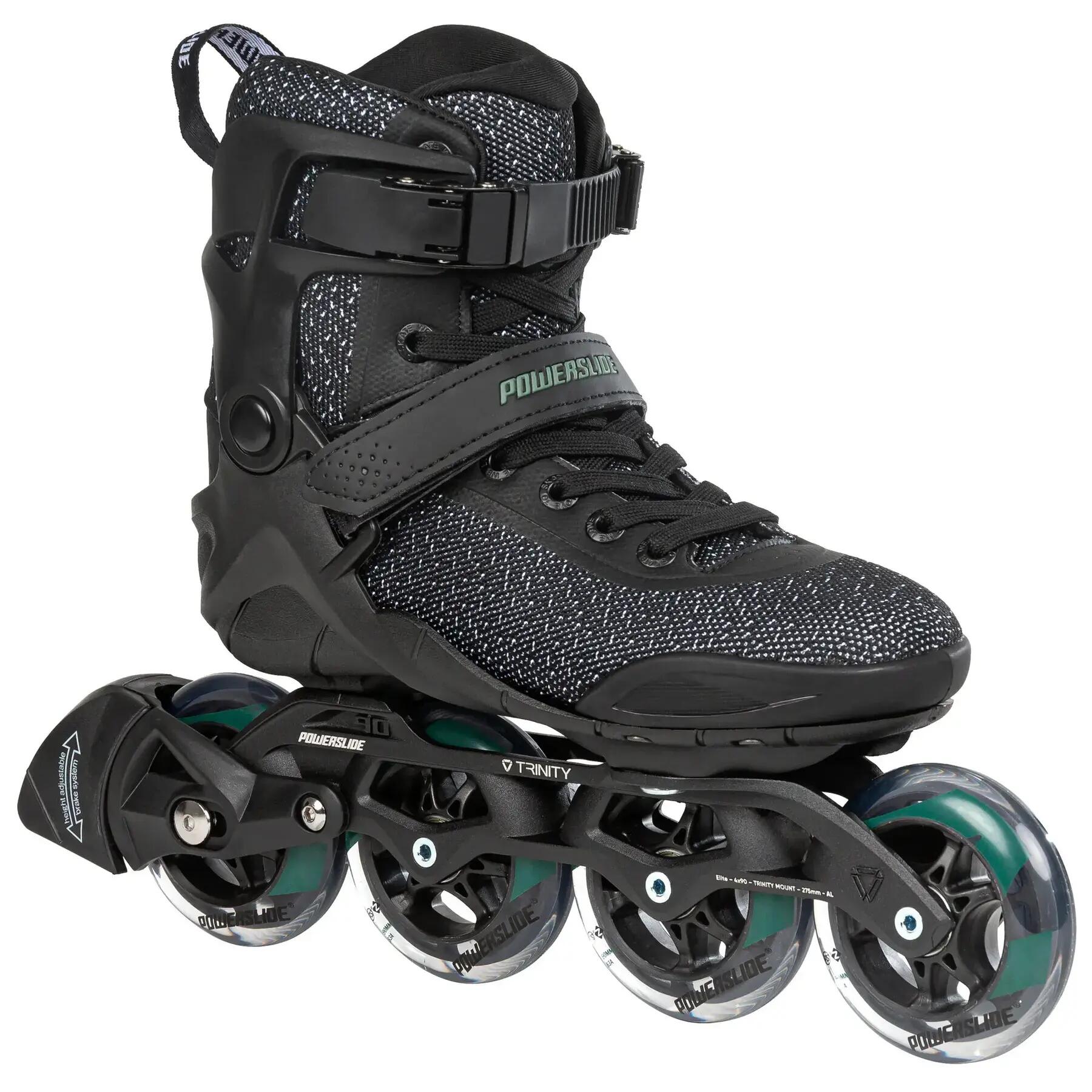 Jazda na rolkach freeskate Powerslide Phuzion Enzo BW 90 2/5