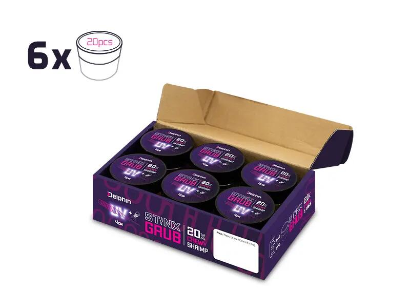 Soft shad B! StinxRIBS Gambero / 20pz 5/5