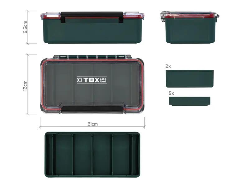 Box portaccessori TBX Case Clip Ideal | 210x120x65mm 7/7