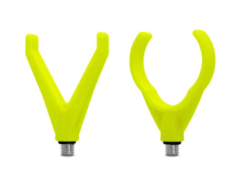 Soporte para cañas HoldSET | Uni V+U / amarillo fluo 2/3