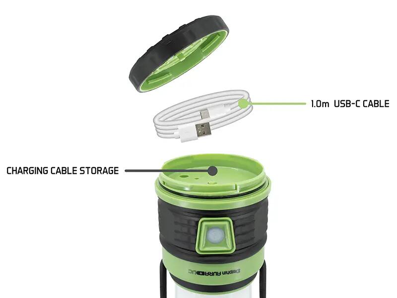 Lampada da campeggio AURA+ UC 6/7