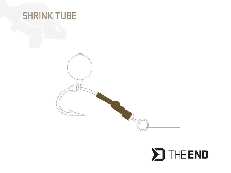 Gaine thermorétractable TheEND | 43mm x 3mm / 2/2