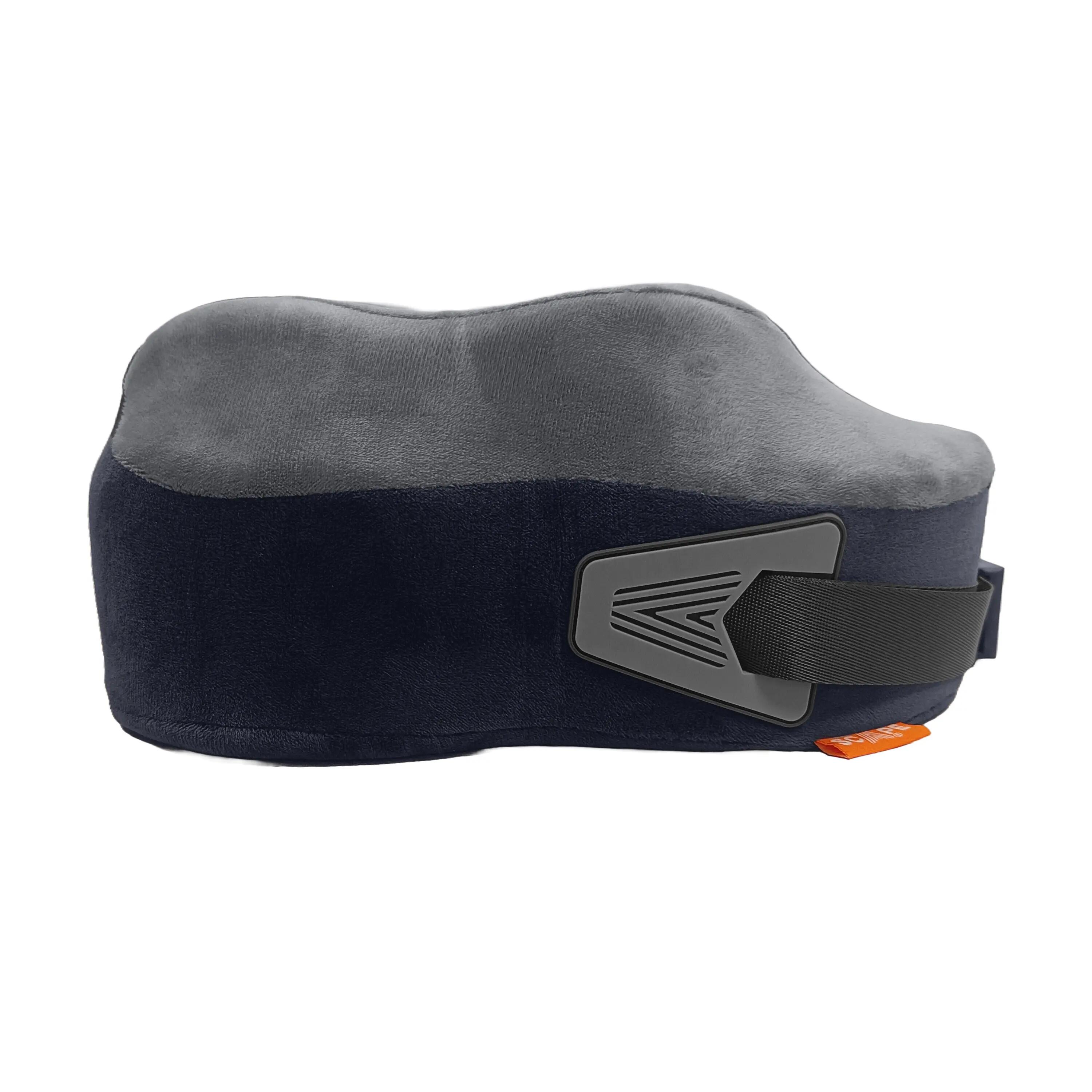 Scape Travel Oreiller Premium à mémoire de forme avec clip et housse (gris) 5/7