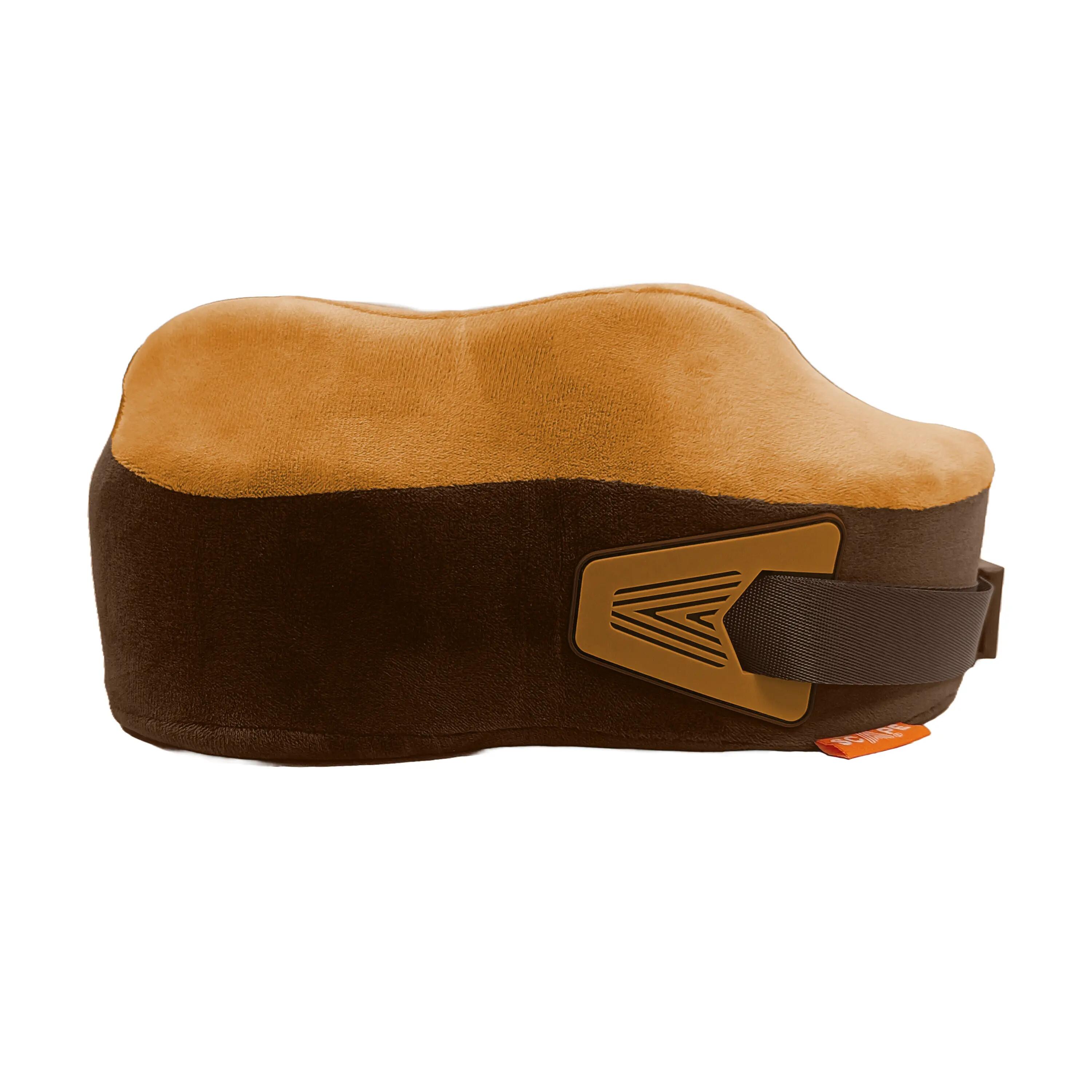 Scape Travel Almohada viscoelástica Premium con clip y funda (naranja) 5/7
