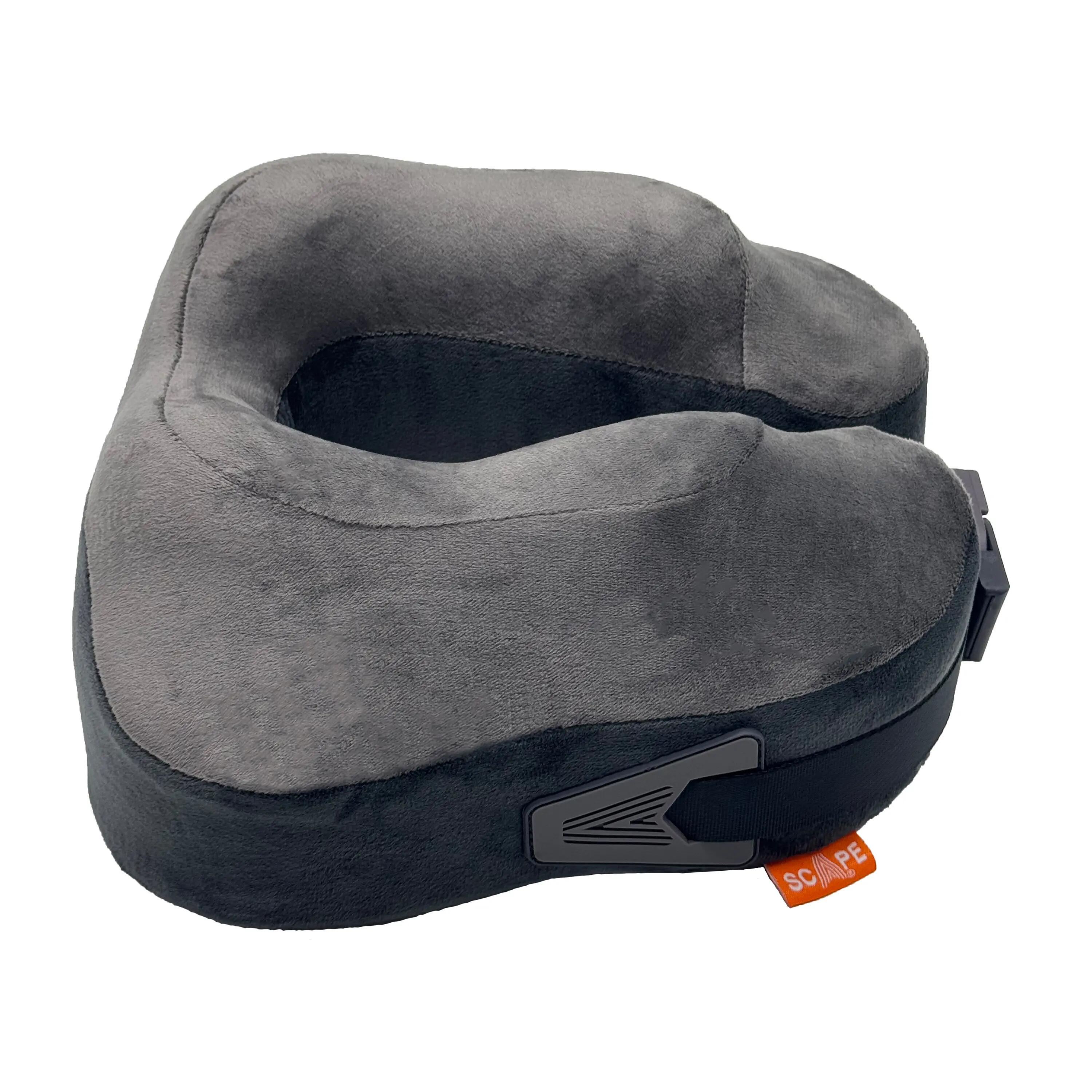 Scape Travel Oreiller Premium à mémoire de forme avec clip et housse (gris) 3/7