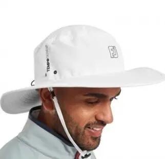 Footjoy EU Temposeries Sonnenhut Weiß Golfhut 1/4