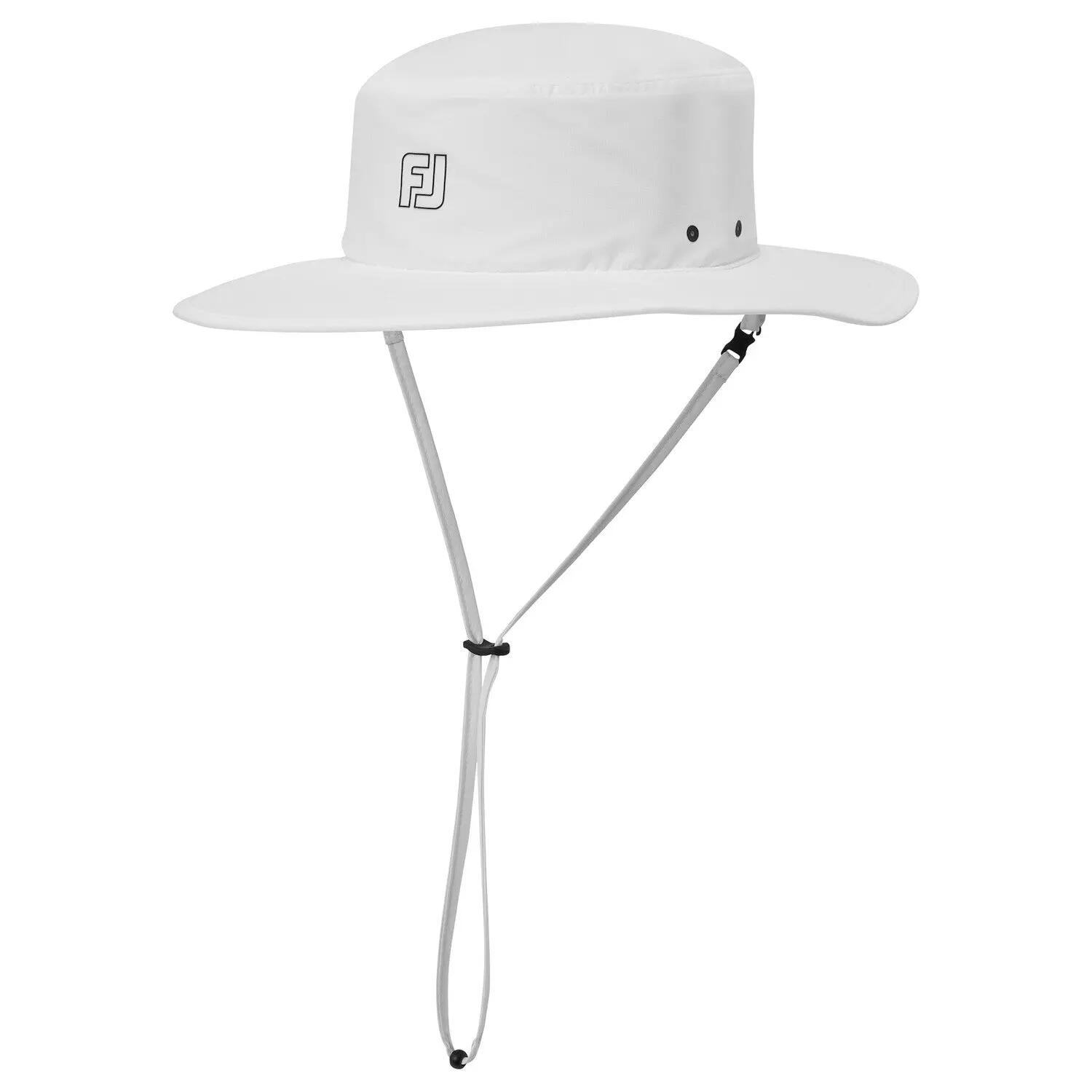 Footjoy EU Temposeries Sonnenhut Weiß Golfhut 3/4