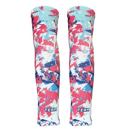 Rękawki siatkarskie unisex JG TEAM prążkowane midi
