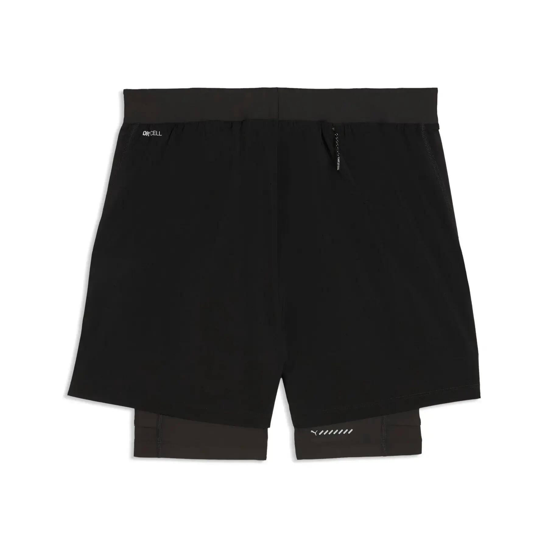 Shorts 2 in 1 Puma Dreamrun DryC 5" 2/2
