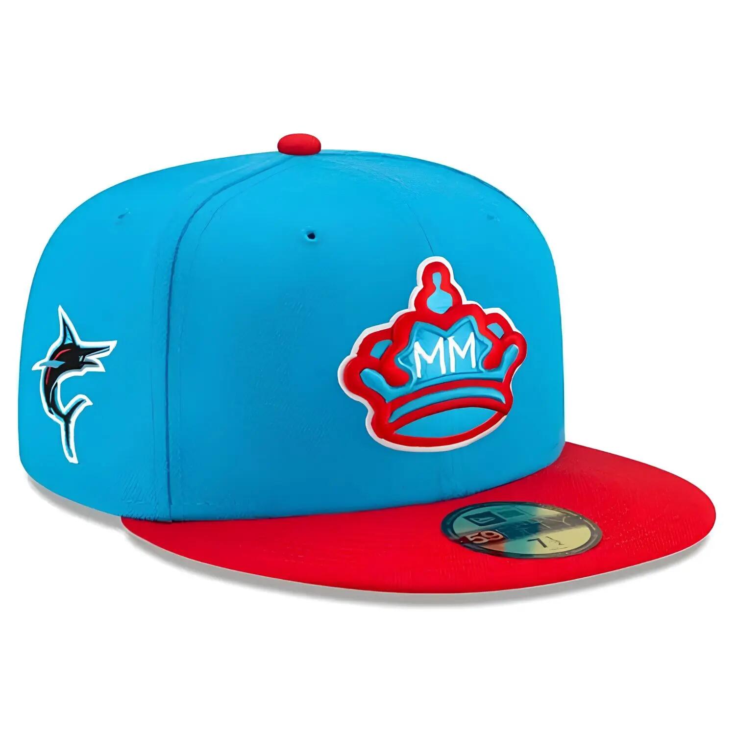 Czapka z daszkiem New Era MLB Miami Marlins City Connect 2/6