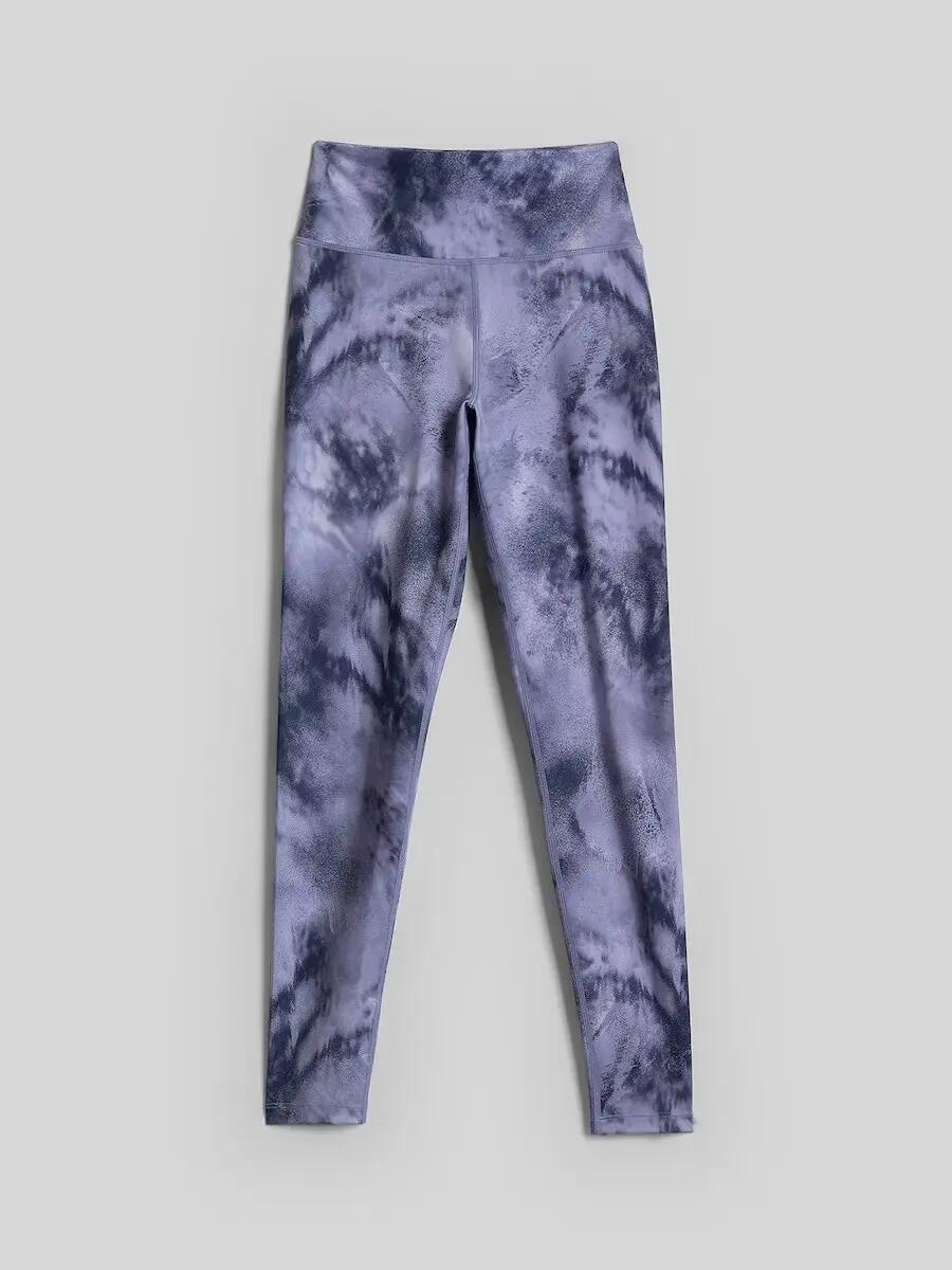 Legginsy fitness damskie z wysokim stanem 6/7