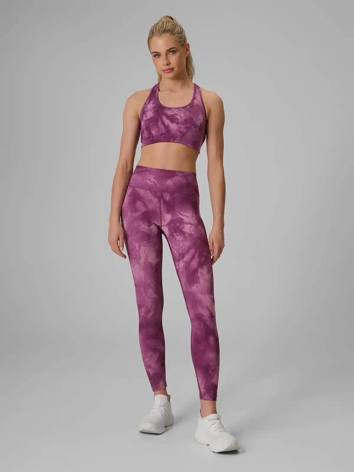 Leggings da fitness a vita alta da donna 2/7