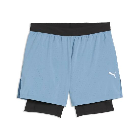 Short 2 en 1 Puma 5" Dreamrun dryCELL