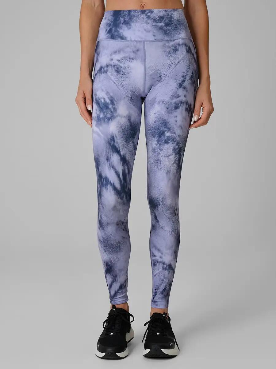 Legginsy fitness damskie z wysokim stanem 4/7