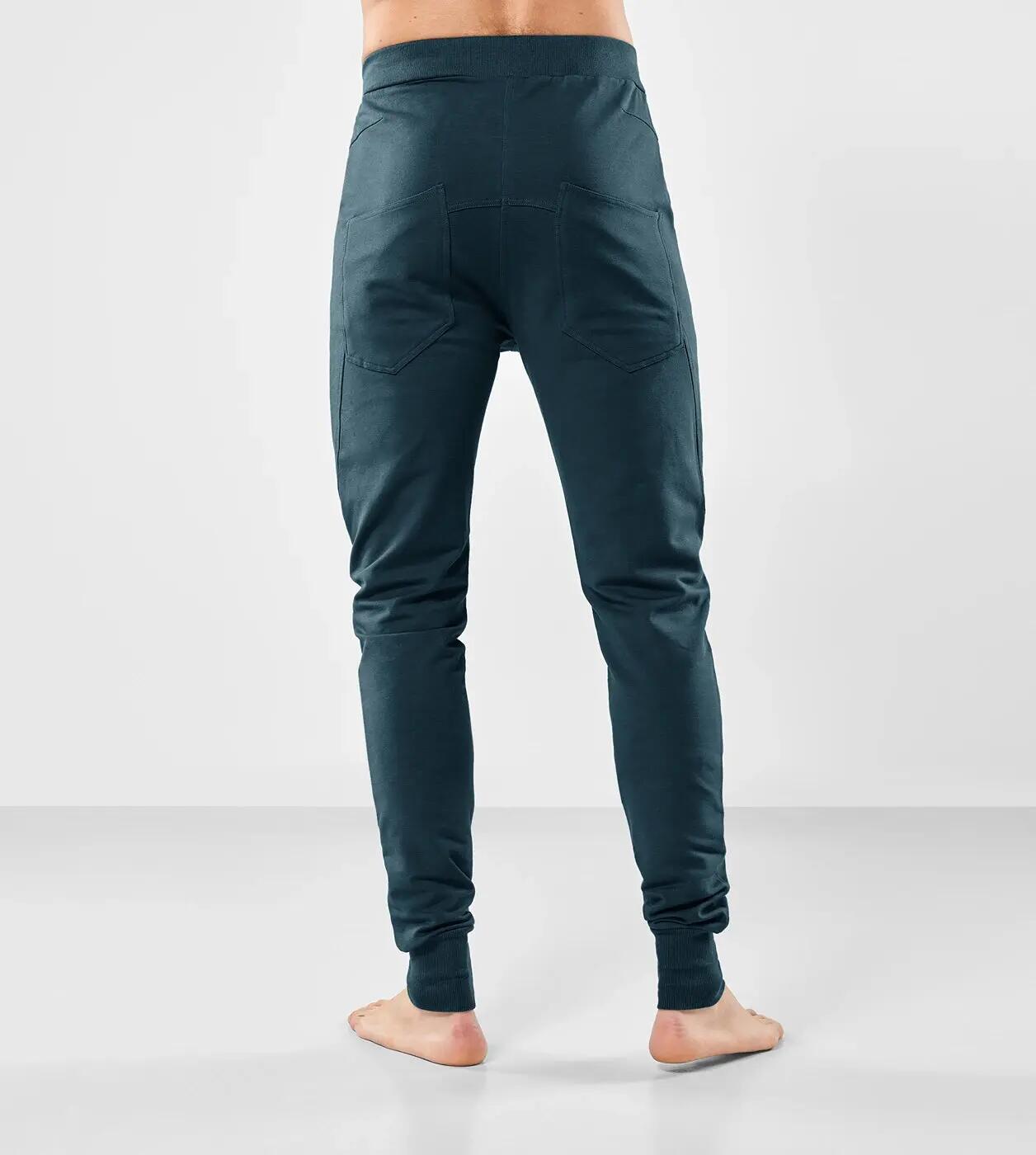 Pantalon de Yoga et Pilates Arjuna - Pantalon confortable et tendance Blue gris 3/5