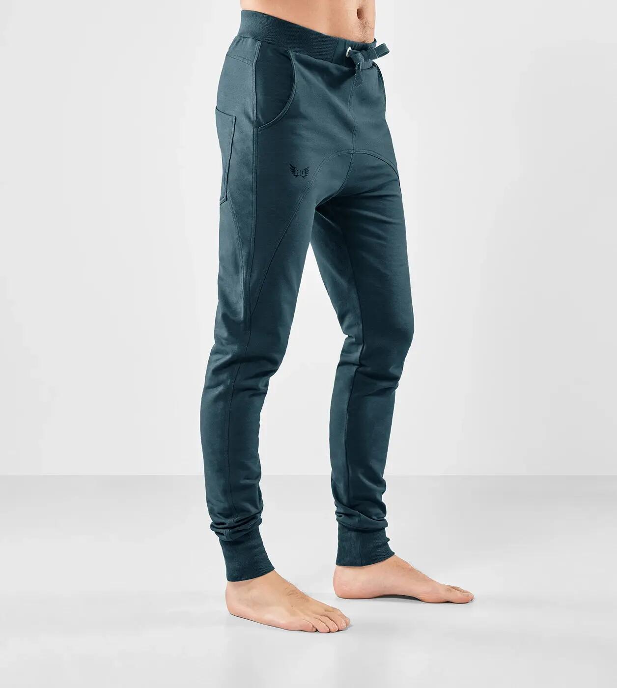 Pantalon de Yoga et Pilates Arjuna - Pantalon confortable et tendance Blue gris 2/5