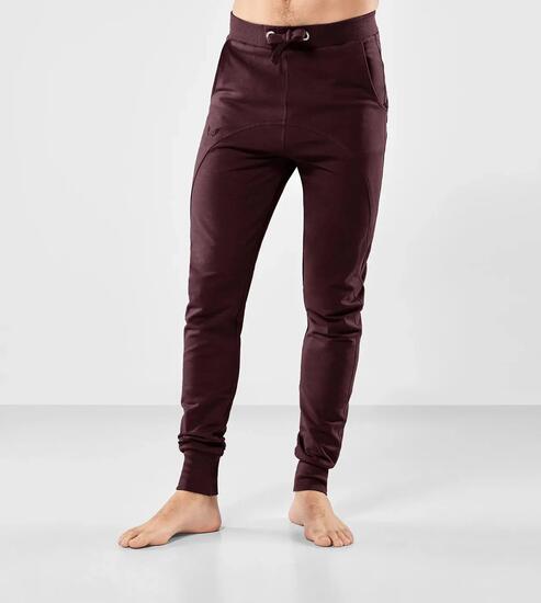 Pantalon de Yoga et Pilates Arjuna - Pantalon confortable et tendance-Aubergine