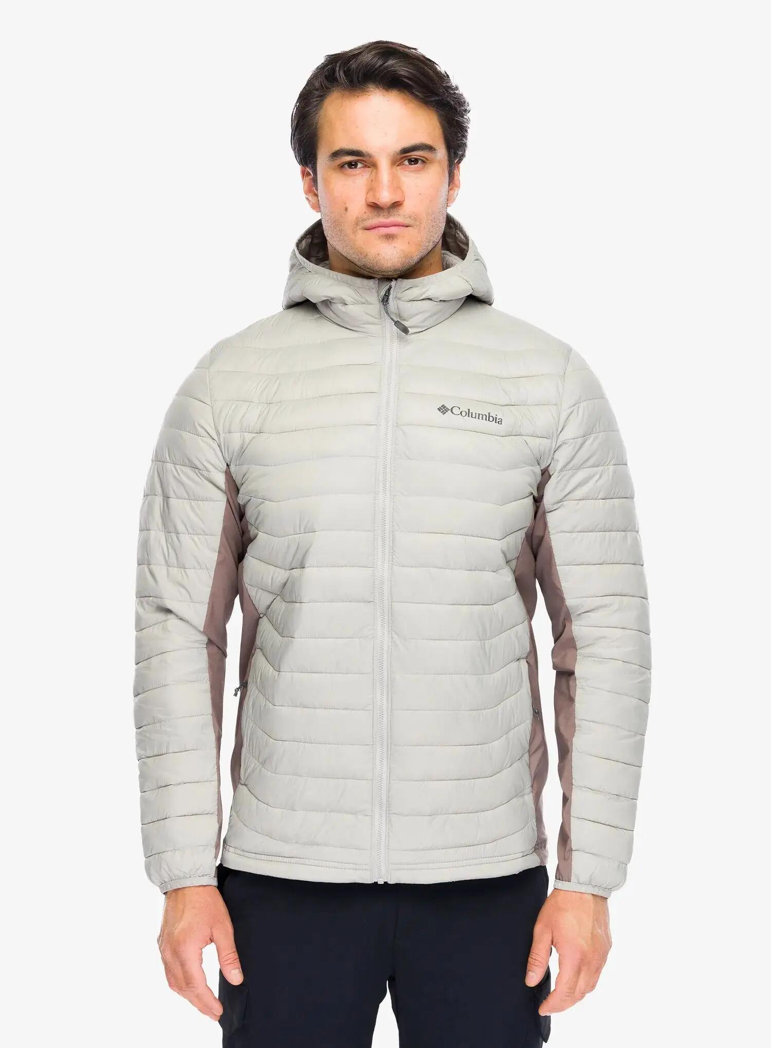 Kurtka ocieplana Columbia Powder Pass Hybrid Hooded Jacket 1/7