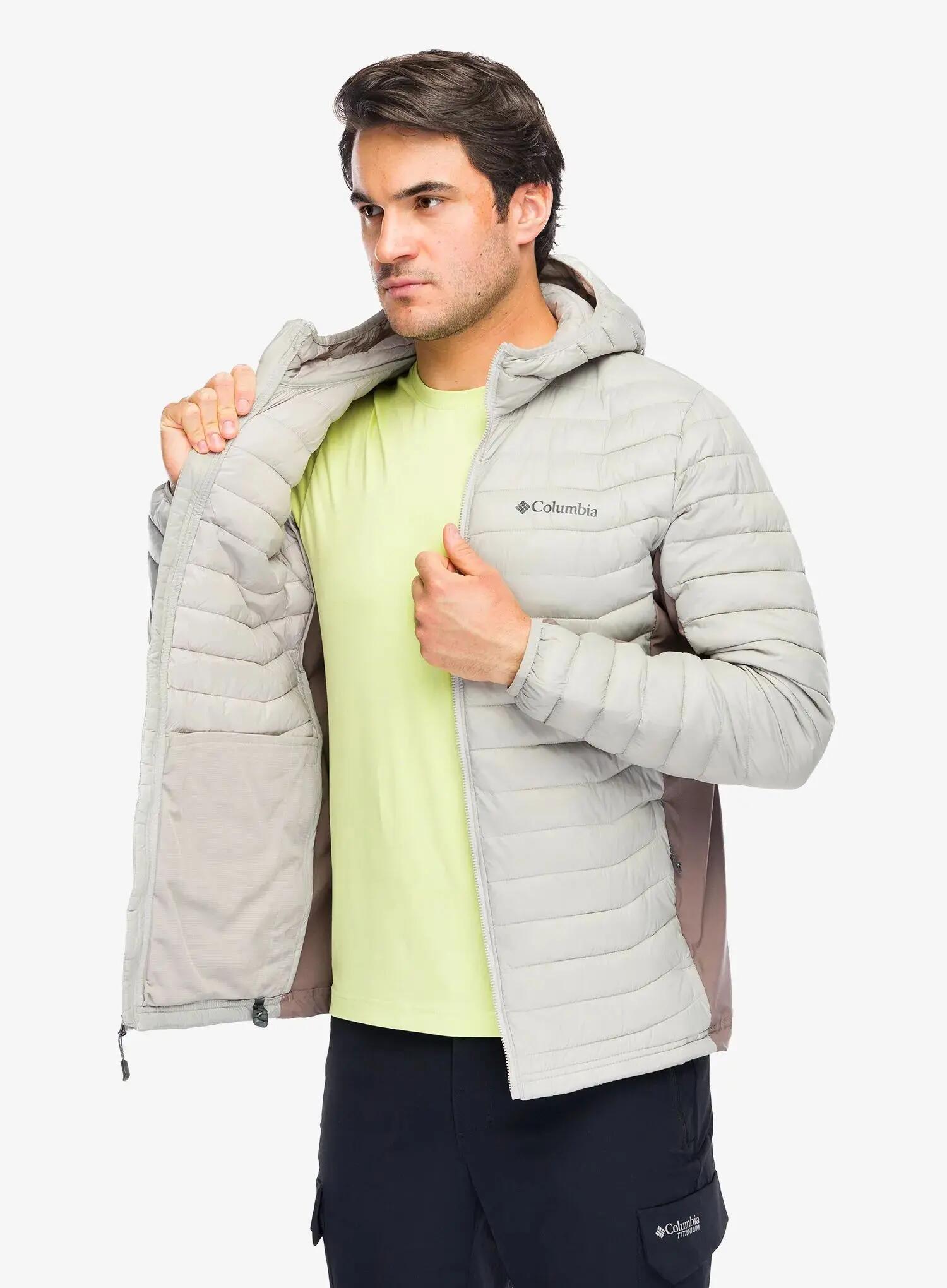 Kurtka ocieplana Columbia Powder Pass Hybrid Hooded Jacket 7/7