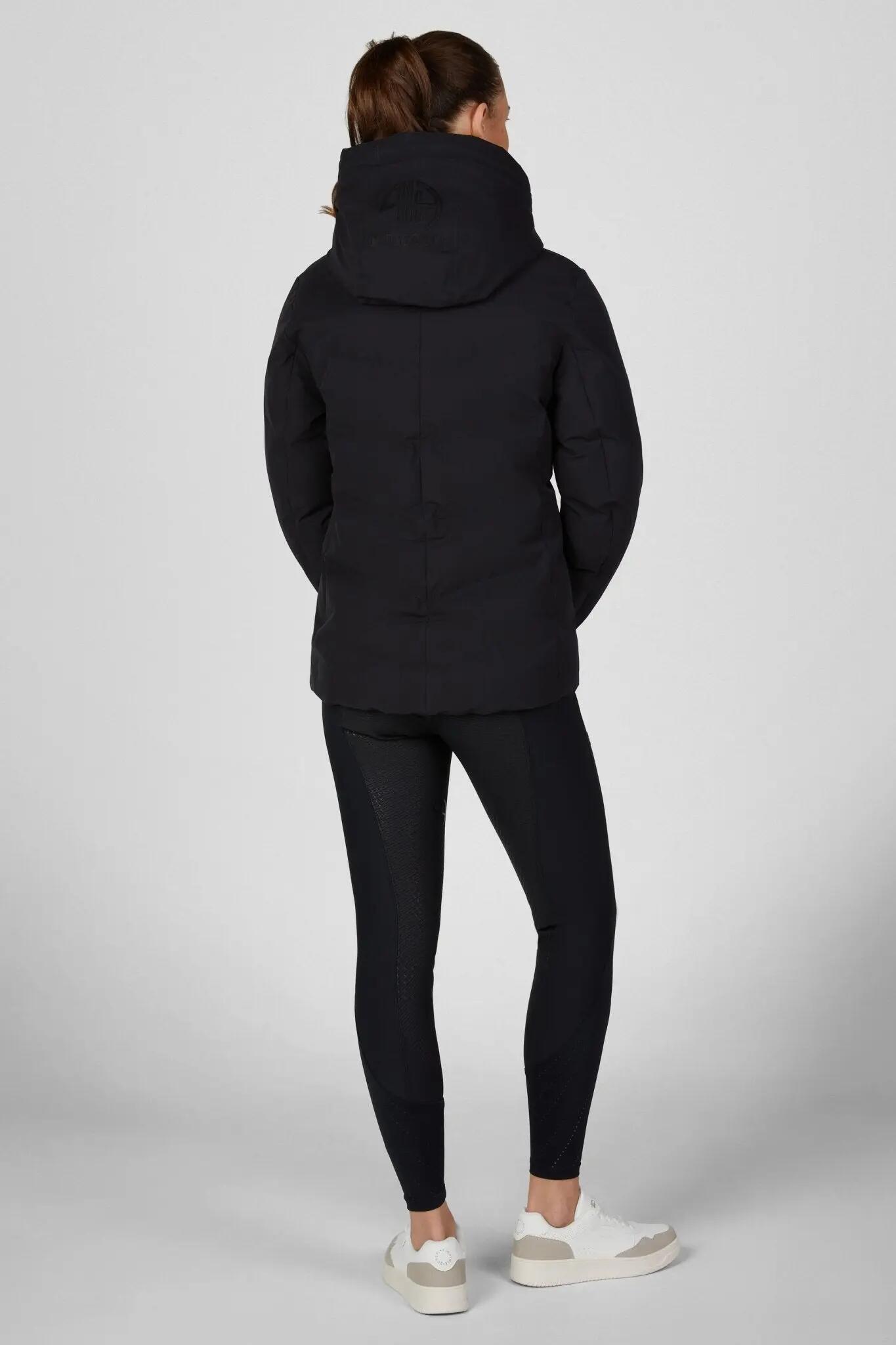 Pikeur Waterproof Quilted Jas Dames Zwart - 3/7