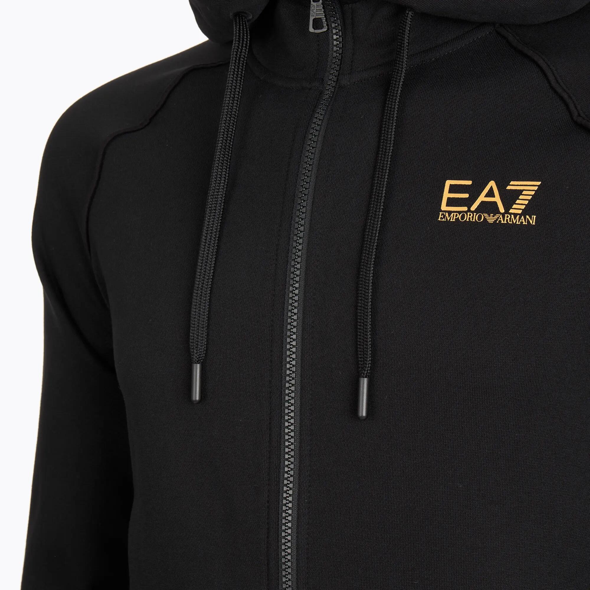 Bluza męska Emporio Armani EA7 Train Logo Series Extended Logo Hoodie Fz 3/5