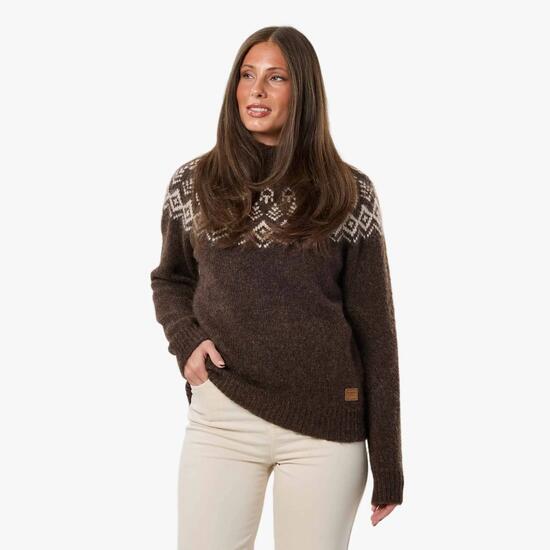 Pull en laine femme Lofoten Wool Knit