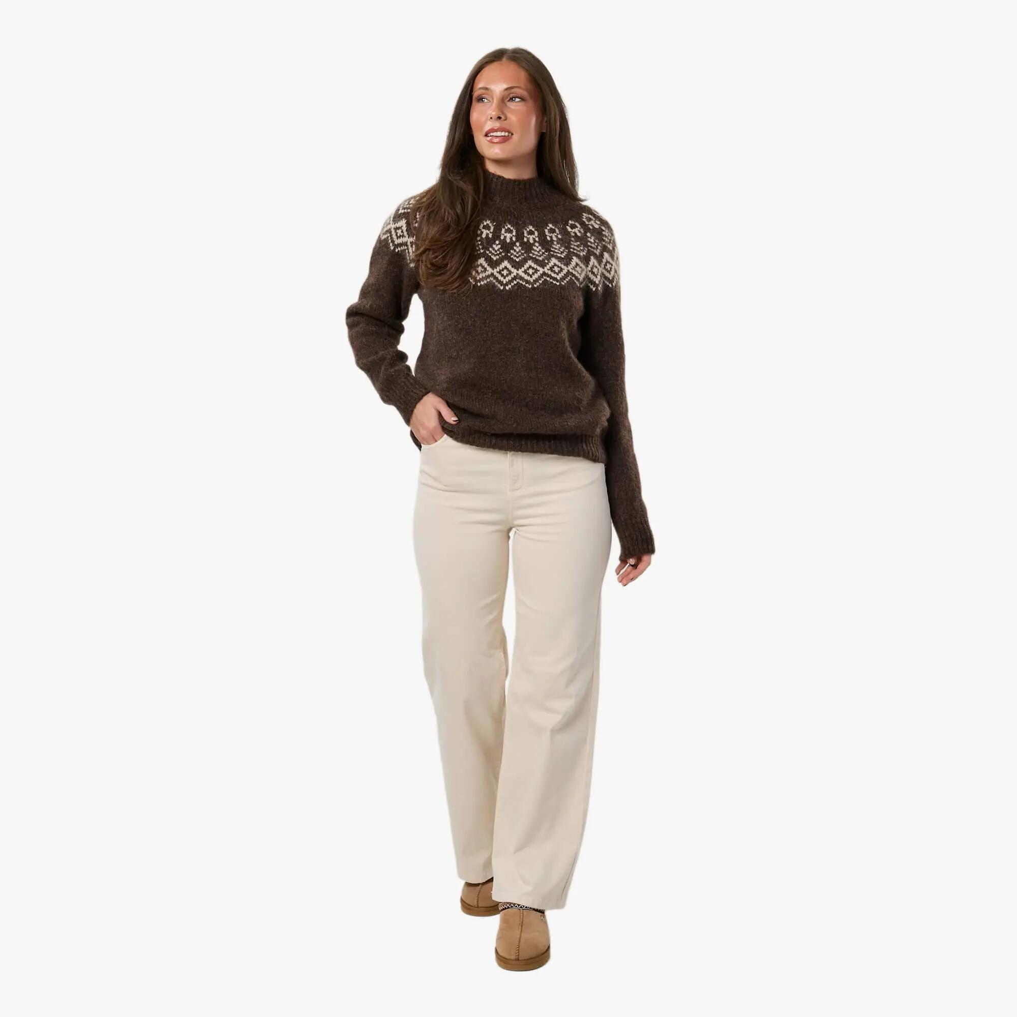 Suéter De Lana  Mujer Elástico en 4 direcciones Lofoten 3/7