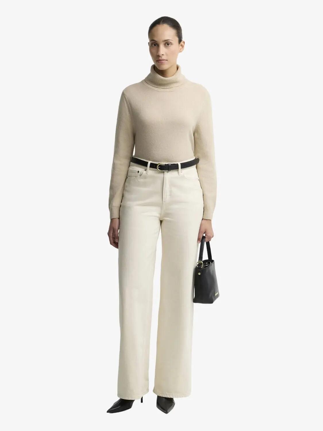 Pull col roulé  Barbour  en laine - Femme 5/5