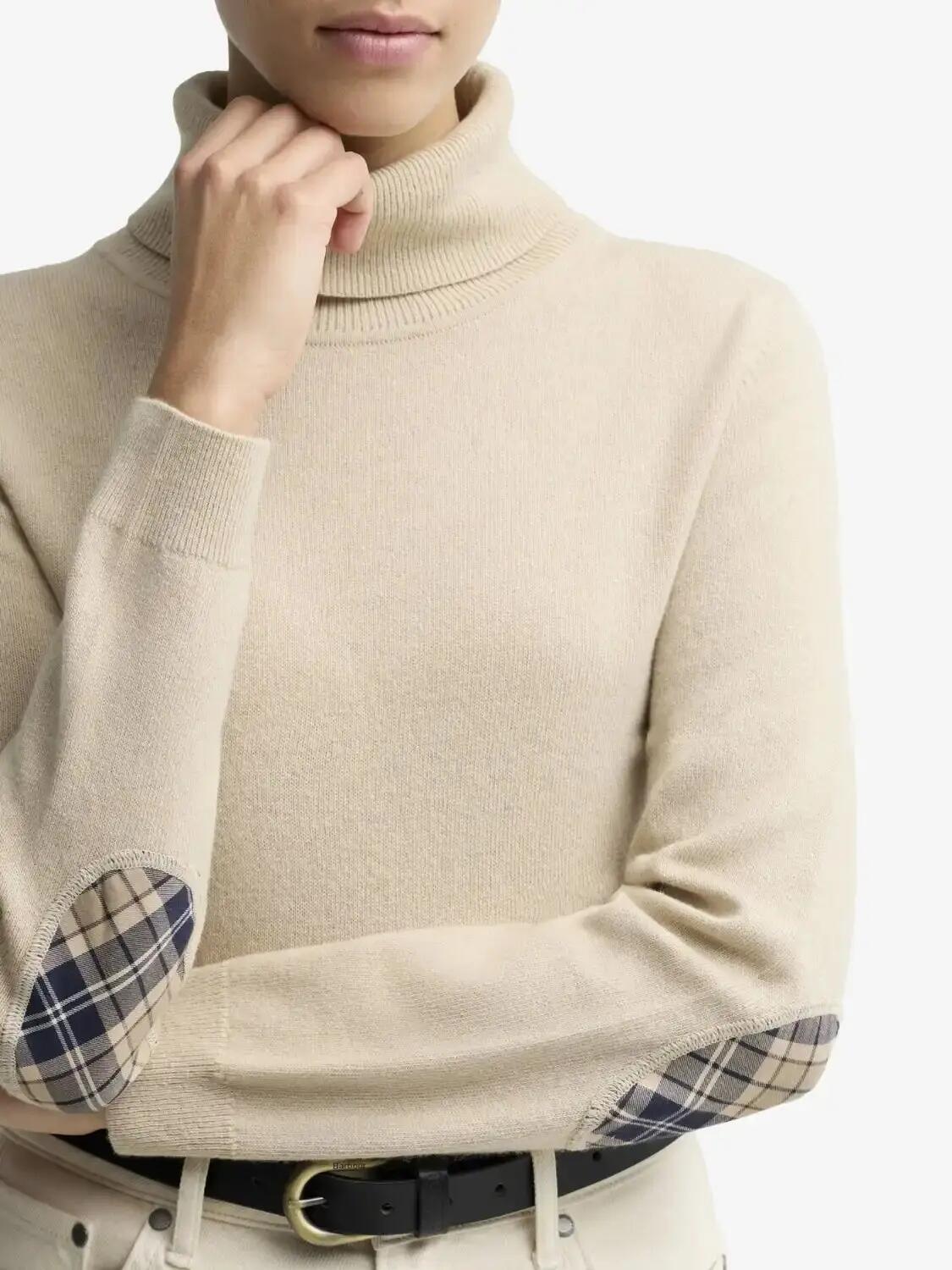 Pull col roulé  Barbour  en laine - Femme 3/5
